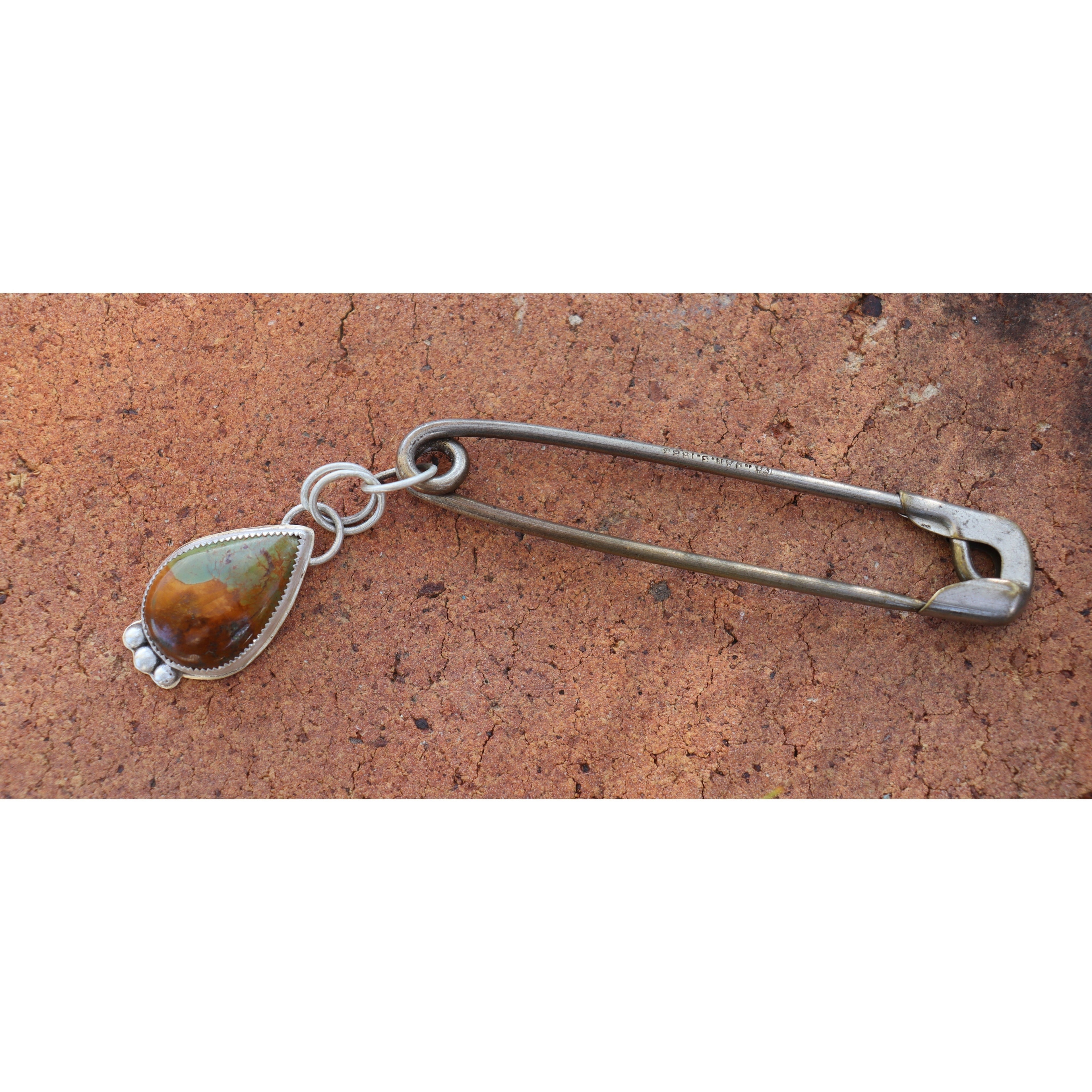 1888 Pin with Turquoise