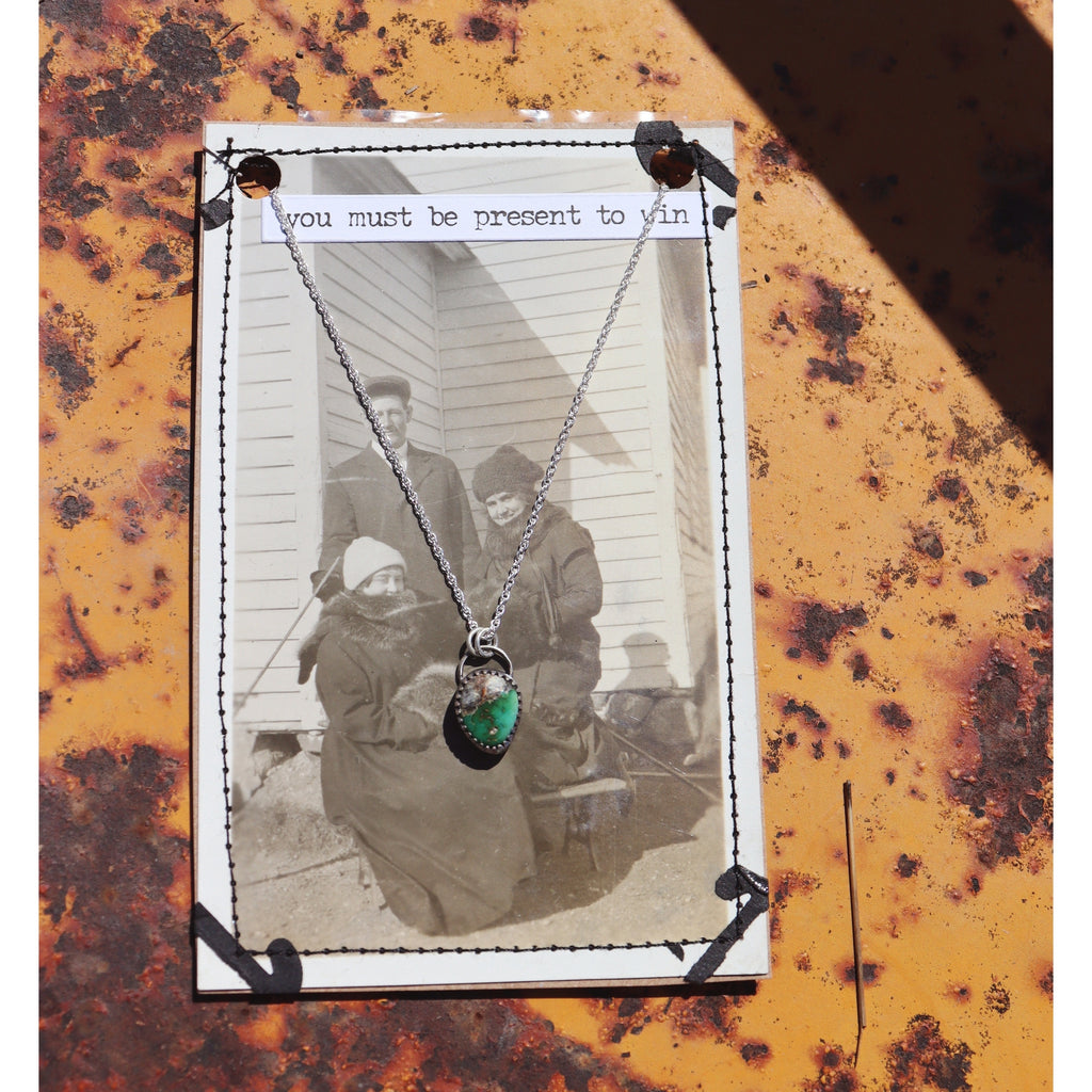 Dainty Turquoise Drop