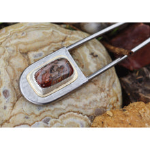 Load image into Gallery viewer, Agate Safety Pin