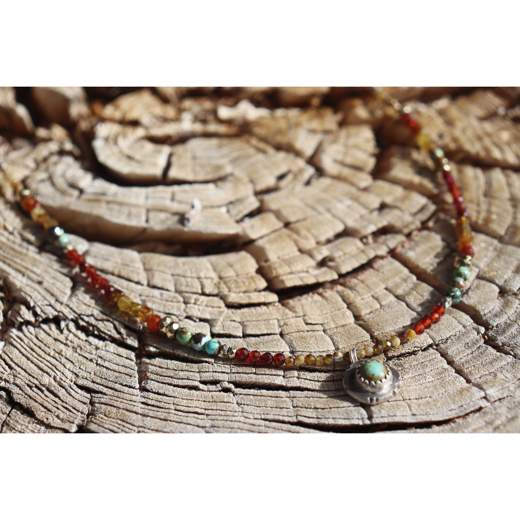 Beaded Turquoise Necklace