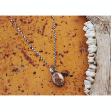 Load image into Gallery viewer, Mexican Fire Opal Necklace