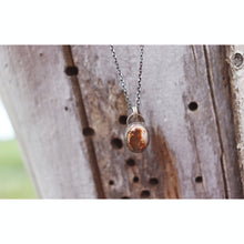Load image into Gallery viewer, Mexican Fire Opal Necklace