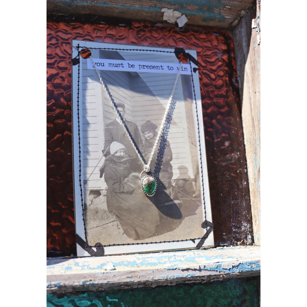 Dainty Turquoise Drop