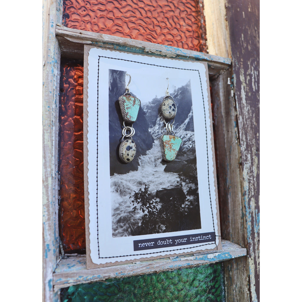 Dalmatian and Turquoise