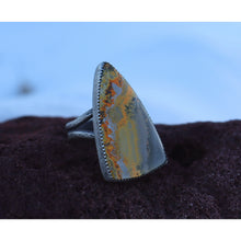 Load image into Gallery viewer, Bumblebee jasper ring size 9