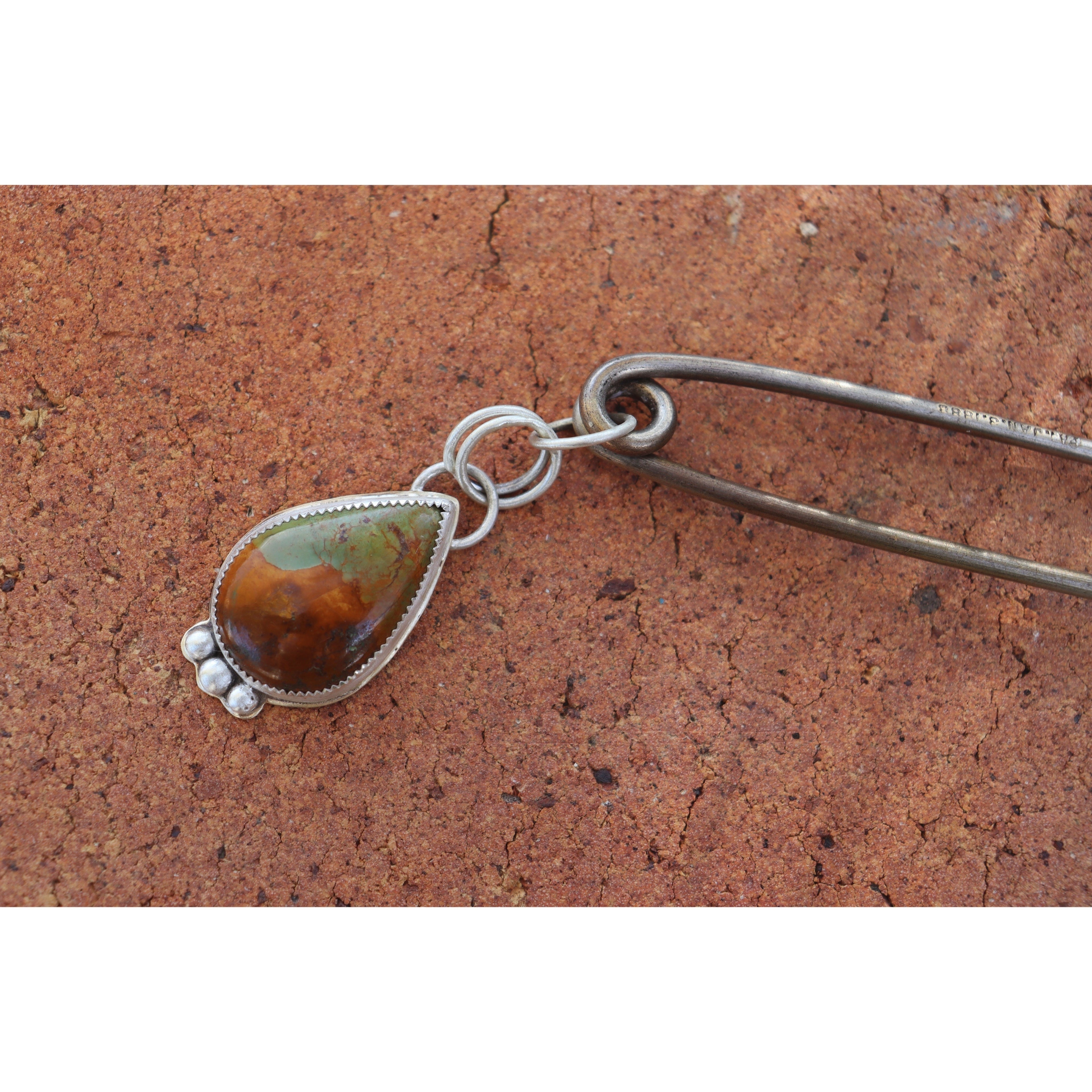 1888 Pin with Turquoise