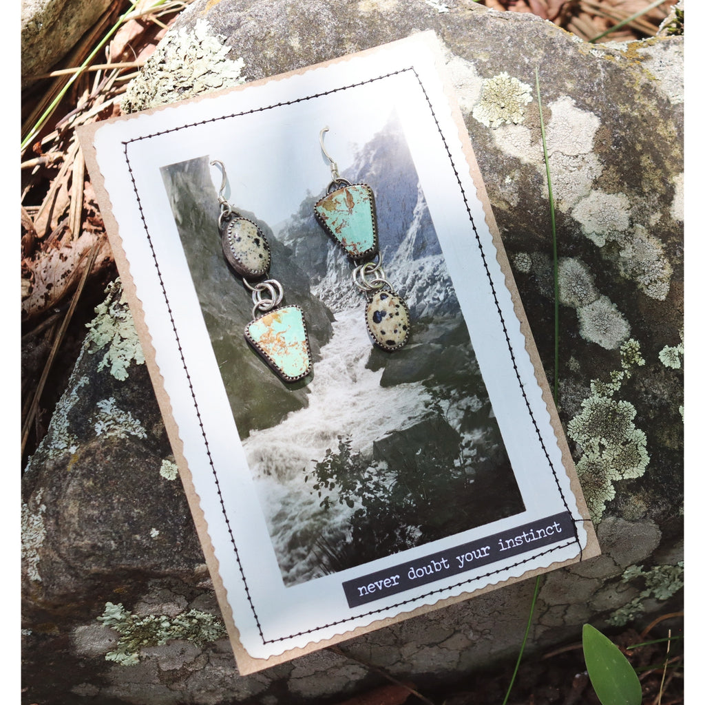 Dalmatian and Turquoise