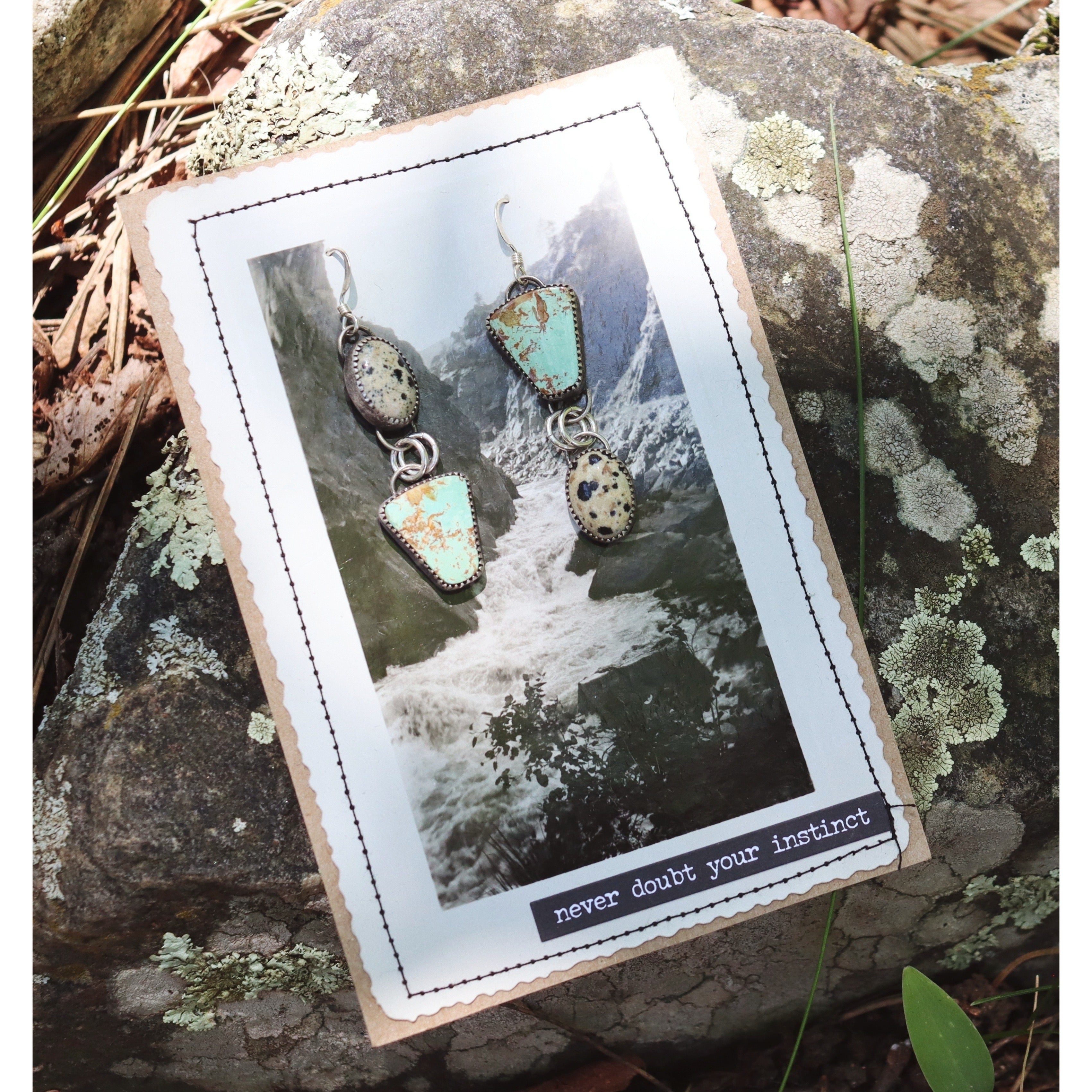 Dalmatian and Turquoise