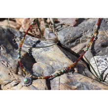 Load image into Gallery viewer, Beaded Turquoise Necklace