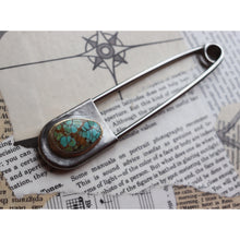 Load image into Gallery viewer, Turquoise Safety Pin
