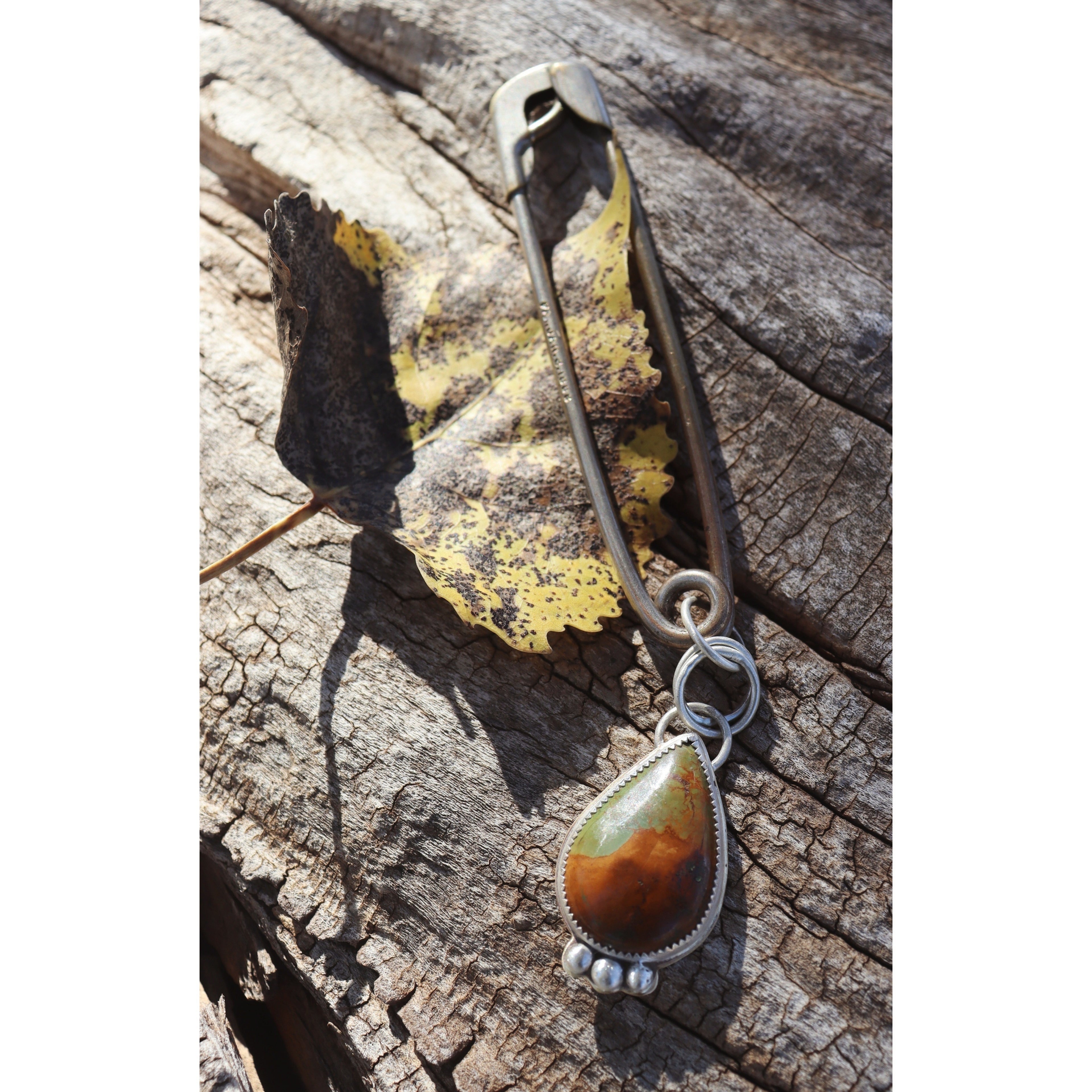 1888 Pin with Turquoise